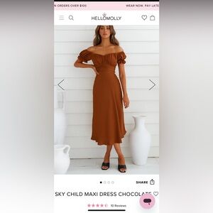 Hello Molly Midi Dress size M